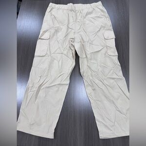 North Face Men's Cream Cargo Pants
